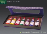 Aqua Semi Permanent Makeup Pigment Tattoo Ink, Tinta Pigmen Alis Warna Berbeda Color